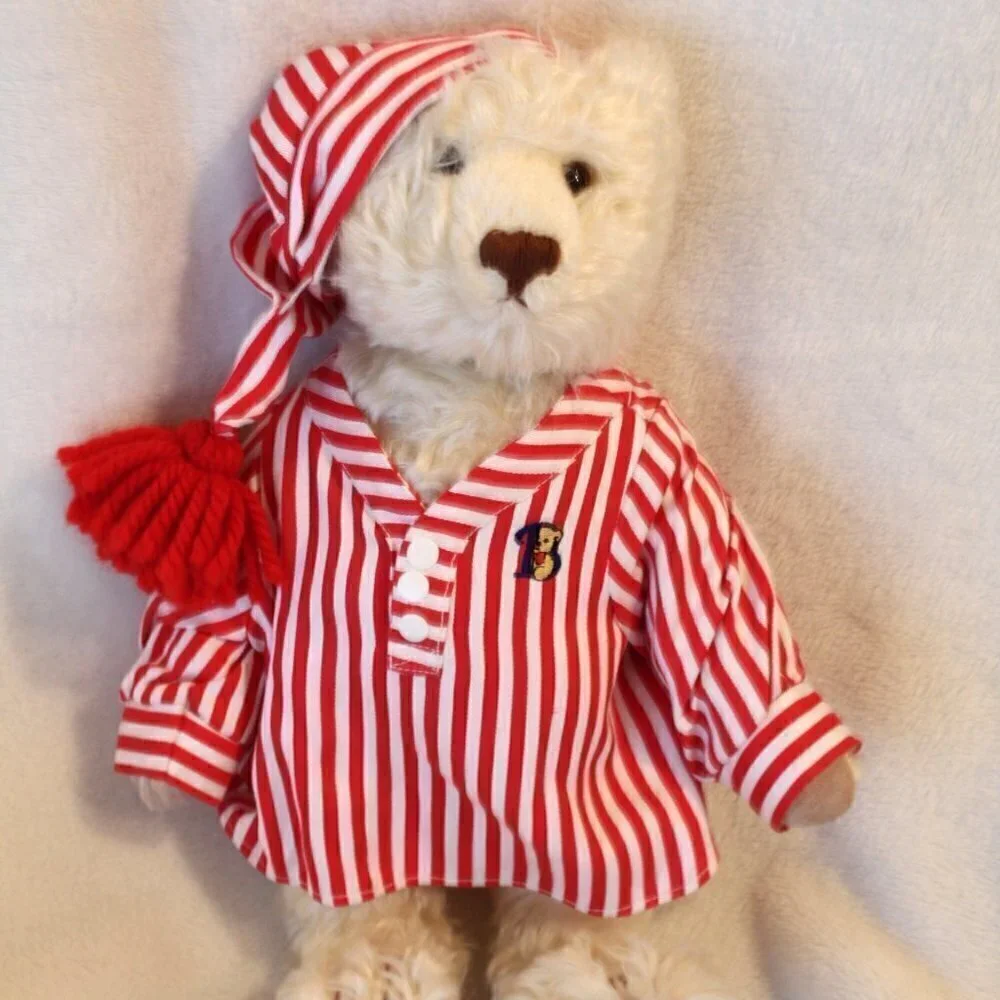 1996 Bialosky Treasury Bear Charlie Pajama Plush animal vintage
